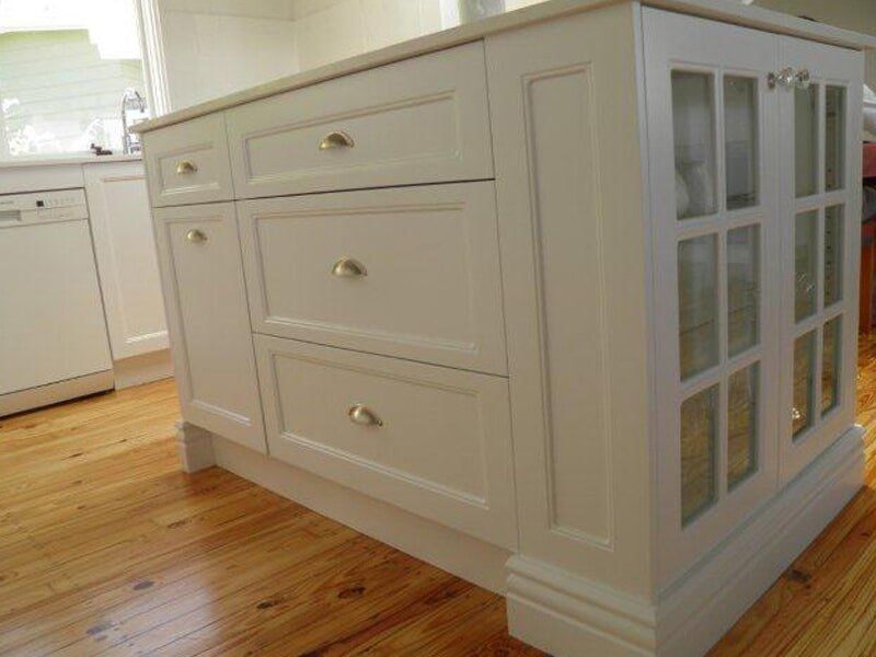 White Cabinet — Cabinet Makers in Kunda Park, QLD