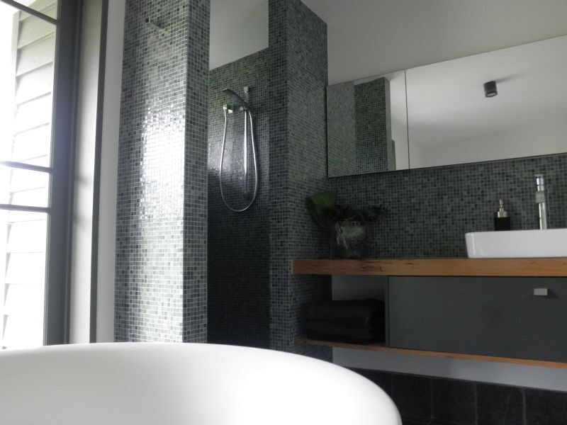 Mirror with Shave Cabinet — Cabinet Makers in Kunda Park, QLD
