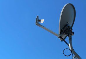Satellite dish in Stockport