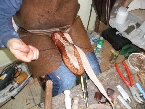 Produzione scarpe artigianali