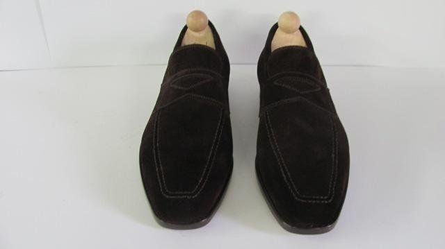 scarpe di camoscio artigianali
