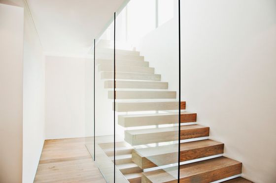 Glass Wall with Staircase — Addison, TX — Barco Mirror And Glass