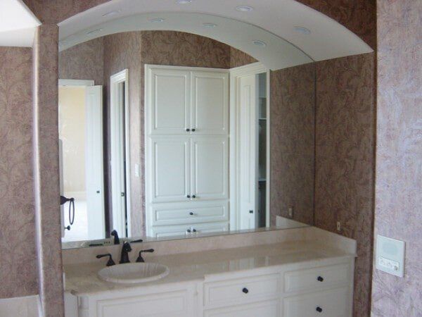 Mirror with Arc Shape on Top — Addison, TX — Barco Mirror And Glass