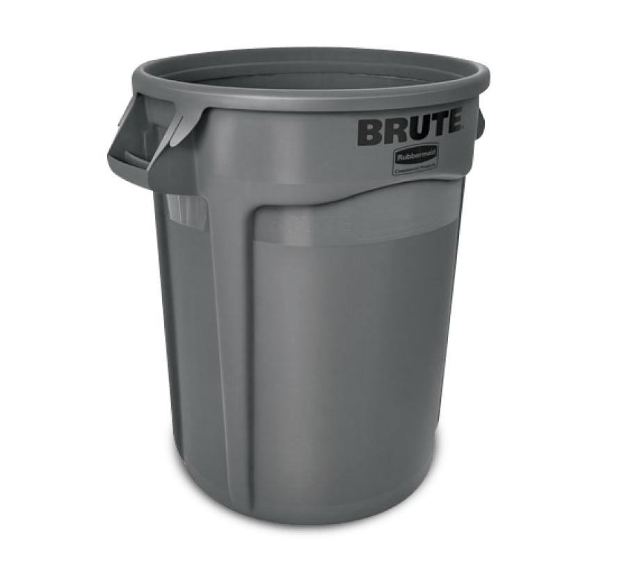 Large Grey Garbage Container