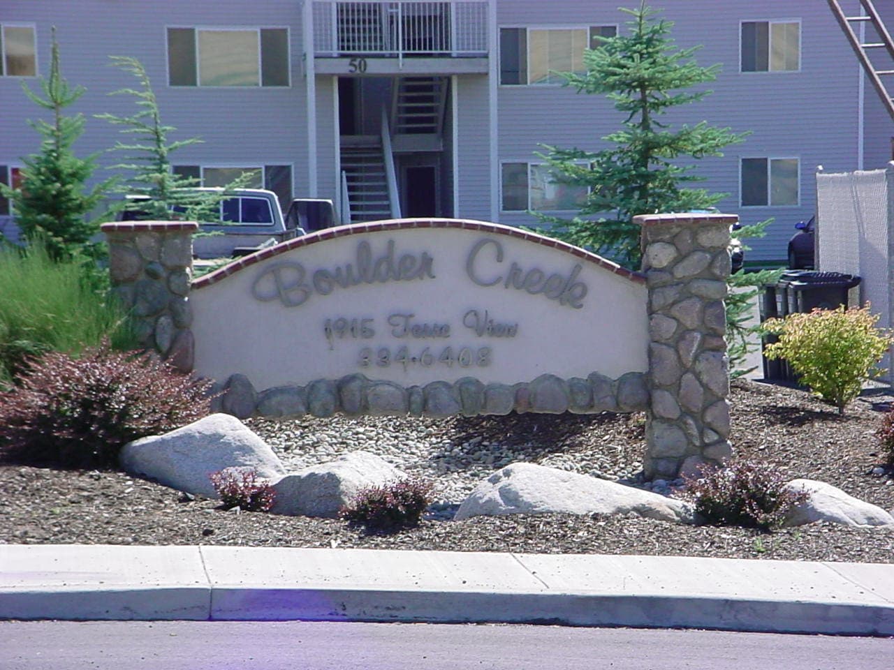 Boulder Creek sign