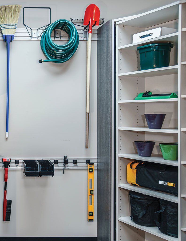 Granite Custom Garage Storage Cabinet