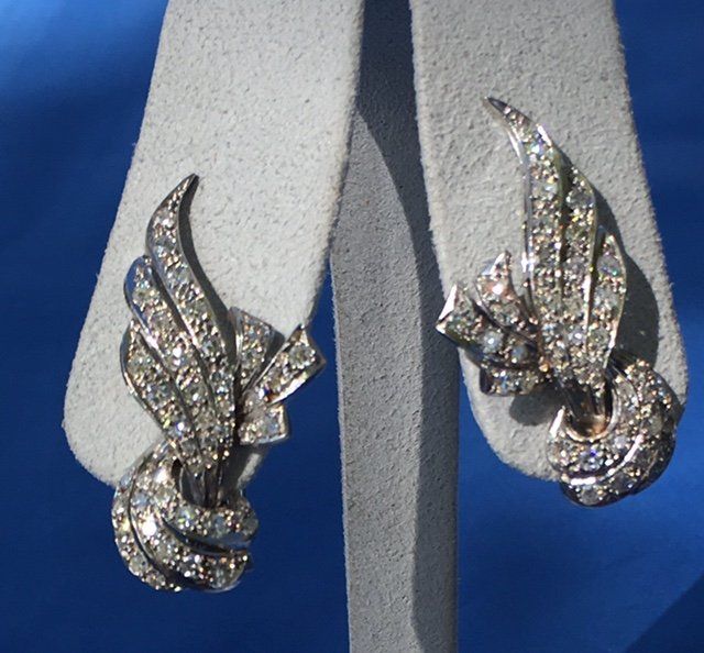 Vintage Silver Accessory Brooch Set — Vintage Jewelry In Naples, FL