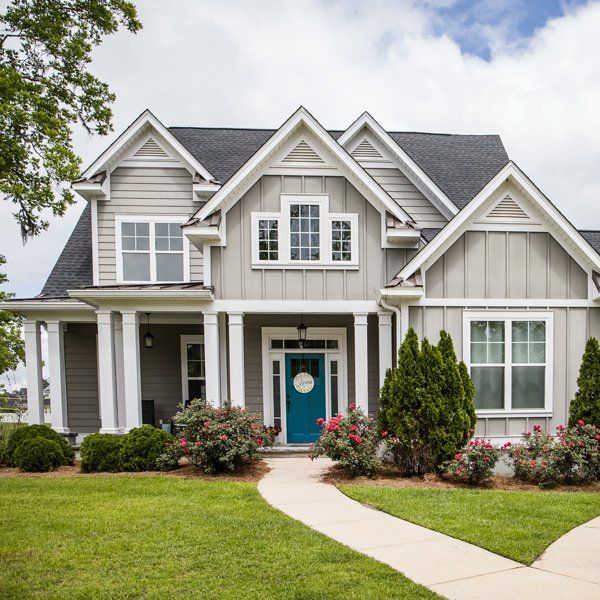 White Mansion with Gray Roof — Colorado Springs, CO — McWilliams Roofing