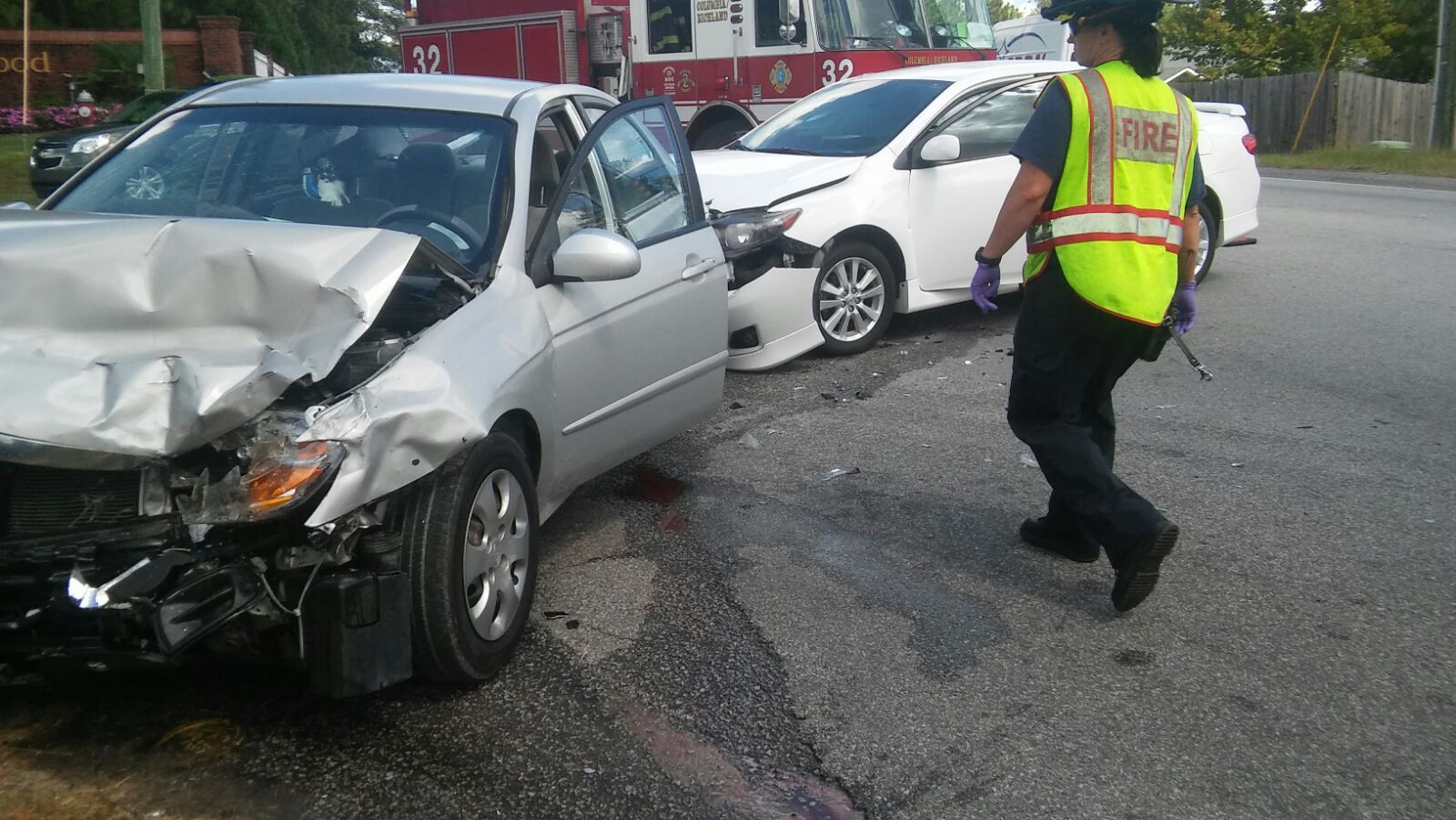 Man Calling With Car Accident — Columbia, SC — The Lake Law Firm Man Calling With Car Accident — Columbia, SC — The Lake Law Firm