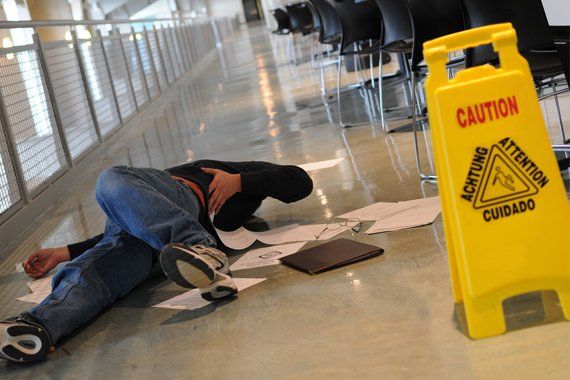 Supermarket Wet Floor Caution — Columbia, SC — The Lake Law Firm Supermarket Wet Floor Caution — Columbia, SC — The Lake Law Firm