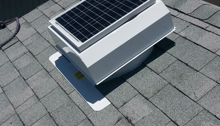 Closeup of grey roofing tiles installed by On Top Roofing
