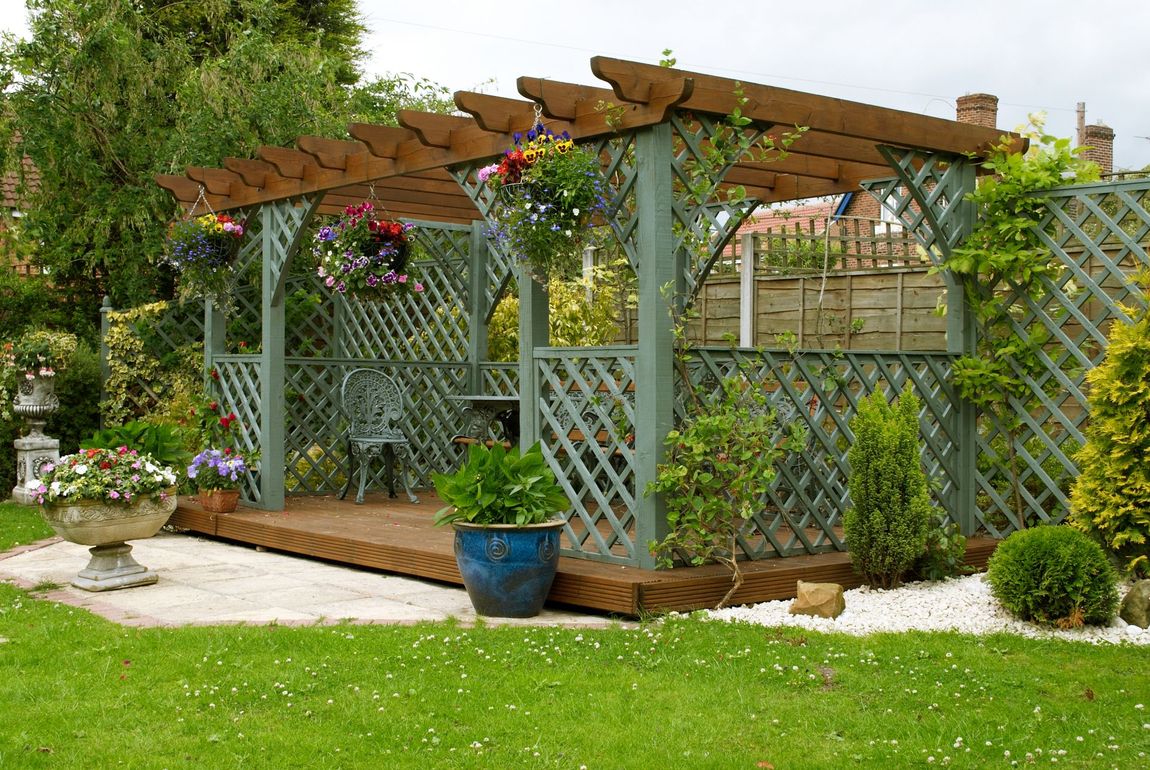 tettoia per gazebo in legno