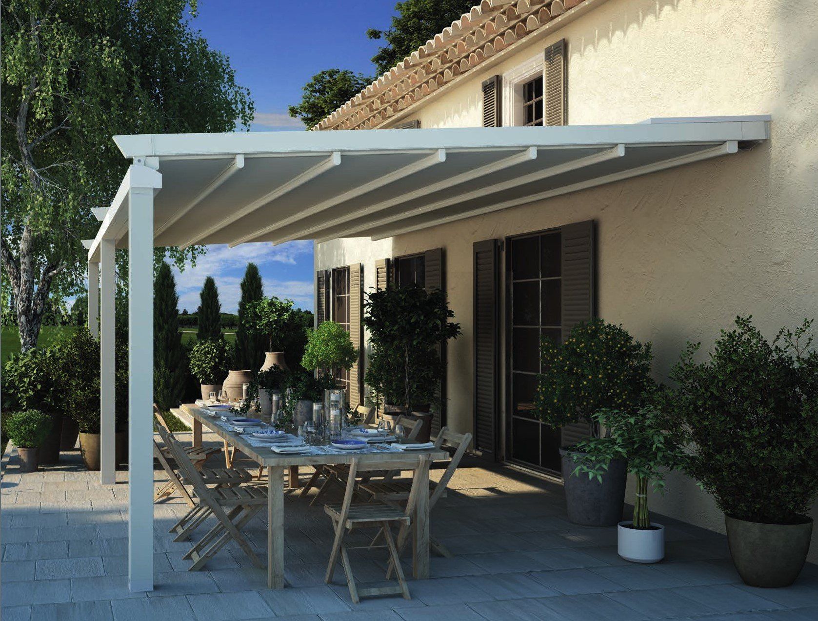 pergotenda per veranda