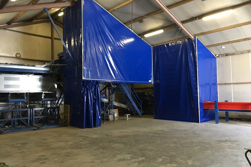 stofzeilensorteerinstallatie