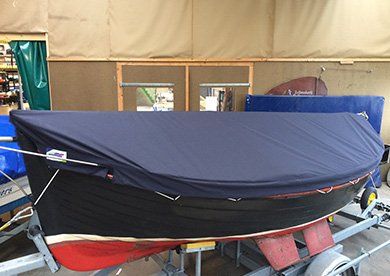 wintertent voor sloep