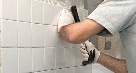 bathroom tile cleaning