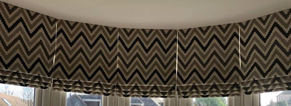 Amazing pattern matching multiple roman blinds Amazing pattern matching