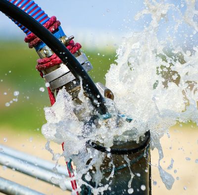 Well Repair — Well With Air Compressor in Santa Barbara, CA Well Repair — Well With Air Compressor in Santa Barbara, CA