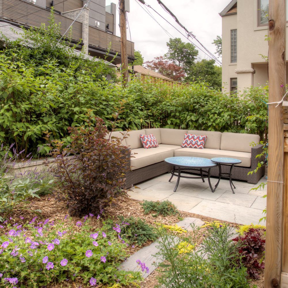 Outdoor Living Spaces, Patio Design, Permeable Patio Surfaces, Native Plant Patio Gardens, Low-Impact Patio Design