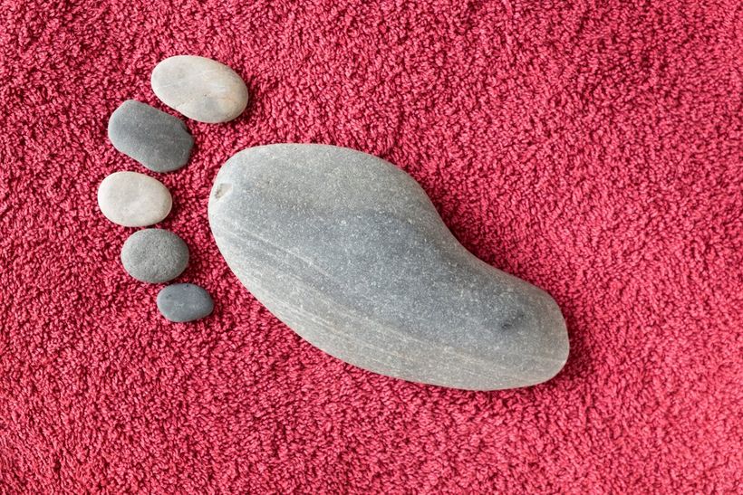 Stone foot