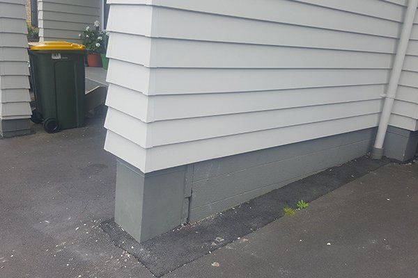 white concrete wall