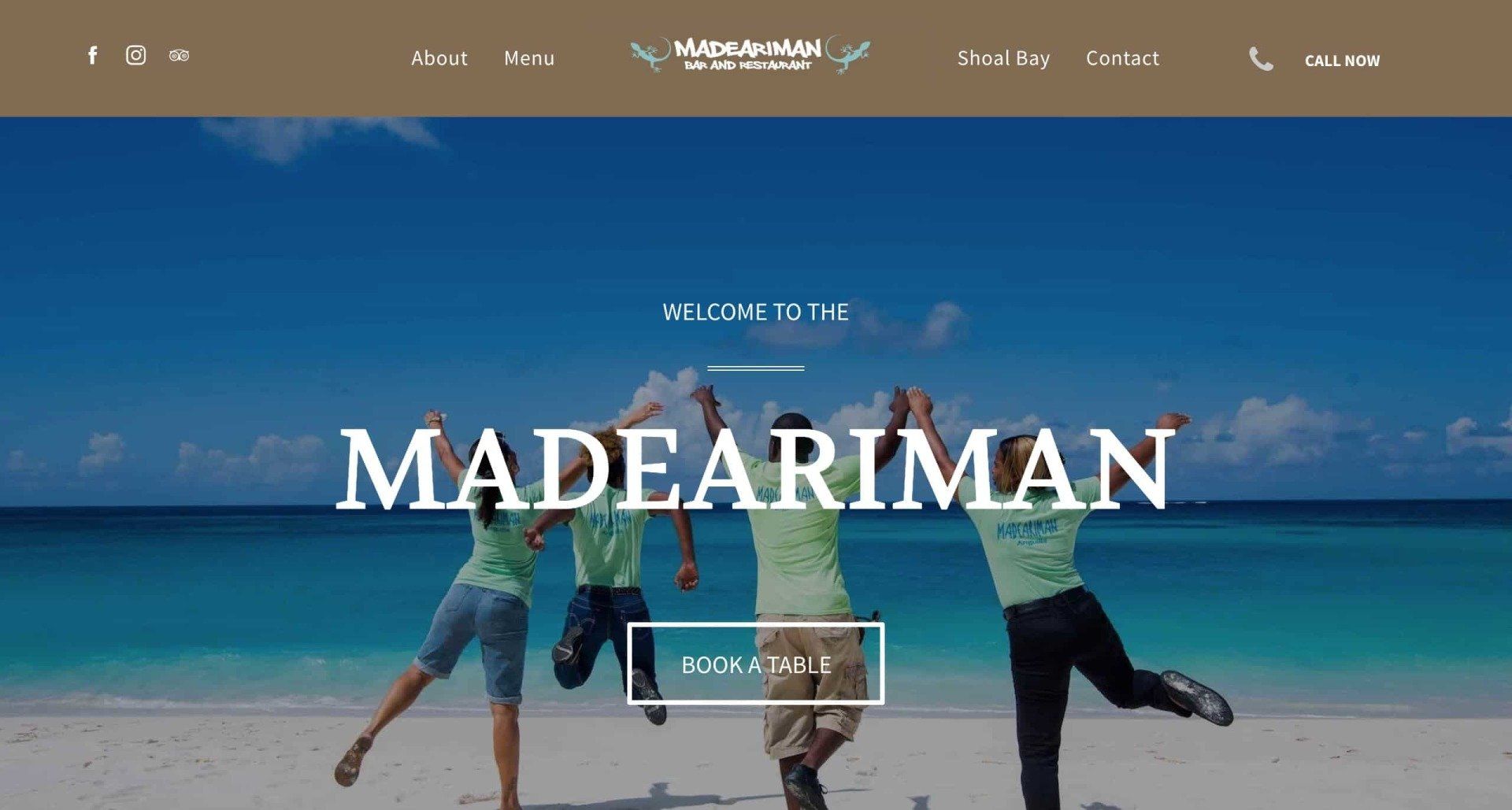 Le site internet du Madeariman à Anguilla