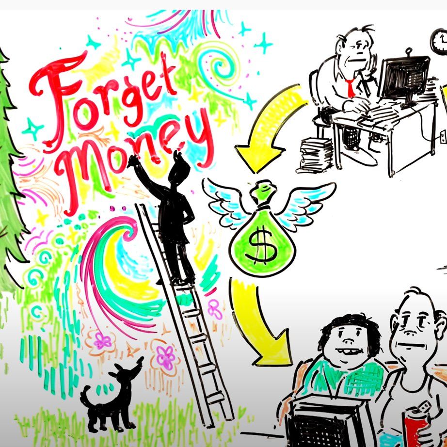 Forget money, do what makes you happy & the money will follow