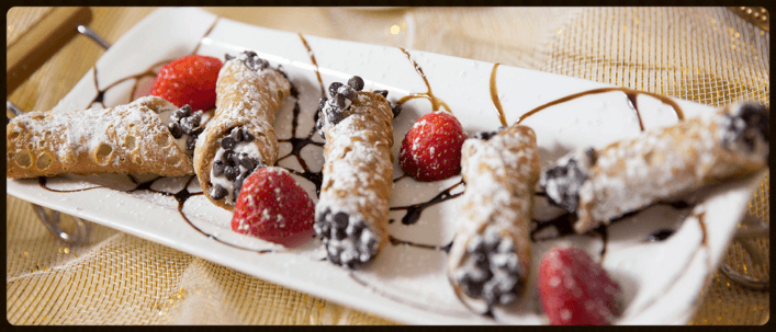 your guests are gonna love it italian cannoli's