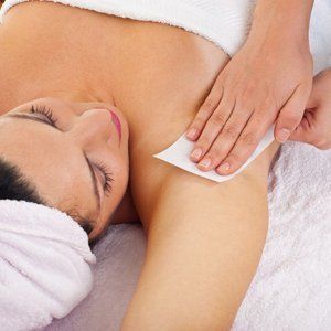 underarm waxing