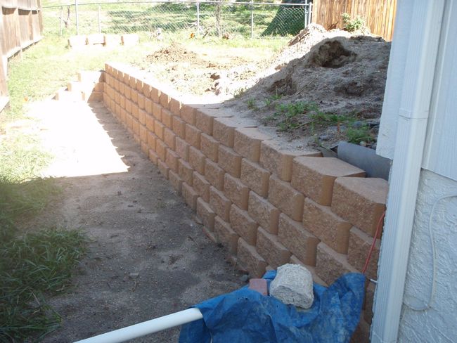 Larger Retaining Wall 4