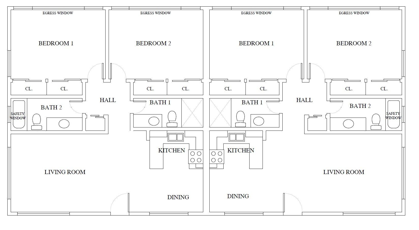 Unit Type D Floor Plan