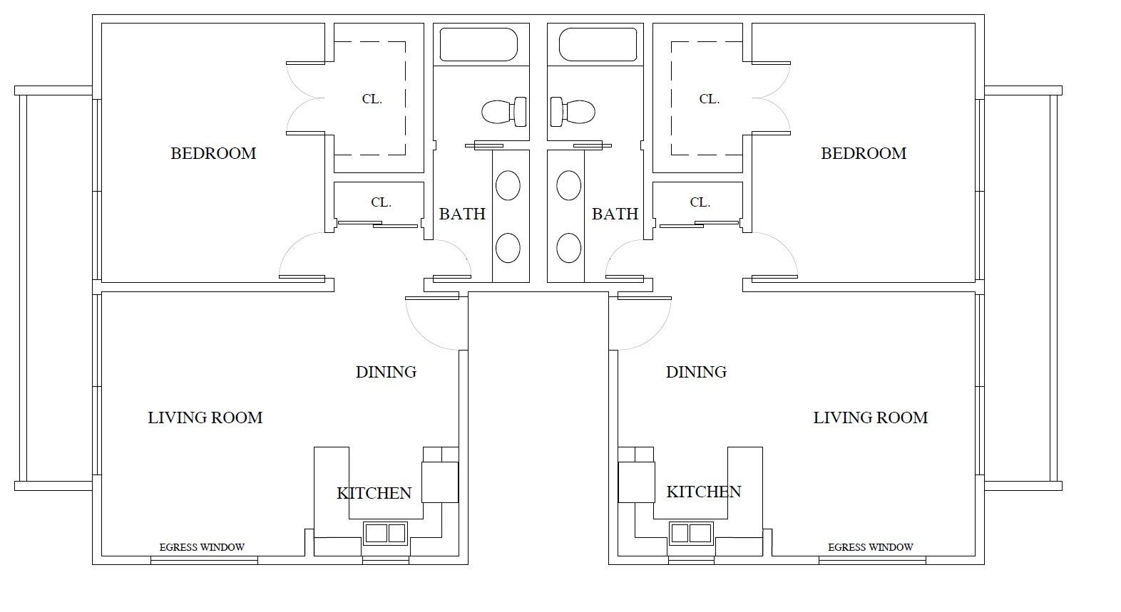 Unit Type F Floor Plan