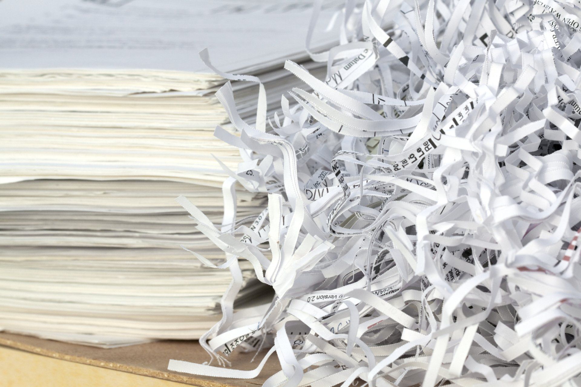 Shredded Paper – Brockport, PA – Archives Management Warehouse Shredded Paper – Brockport, PA – Archives Management Warehouse