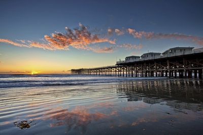 Crystal Pier in Pacific Beach San Diego, California