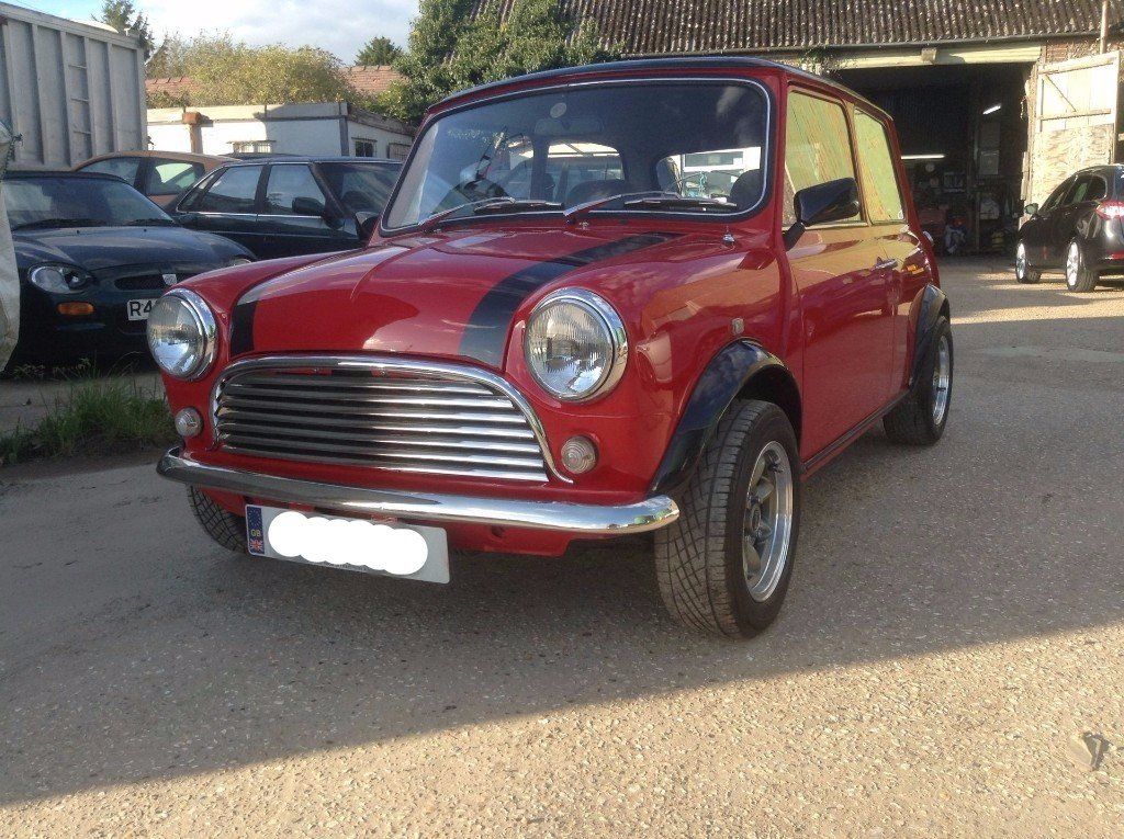 A red car