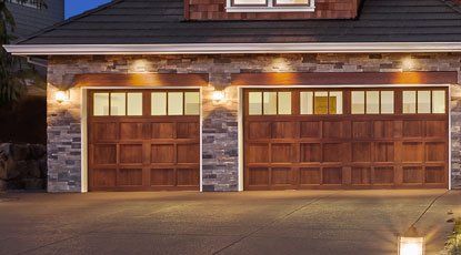 Home Garage Exterior — Garage Door Services in Green River, WY Home Garage Exterior — Garage Door Services in Green River, WY