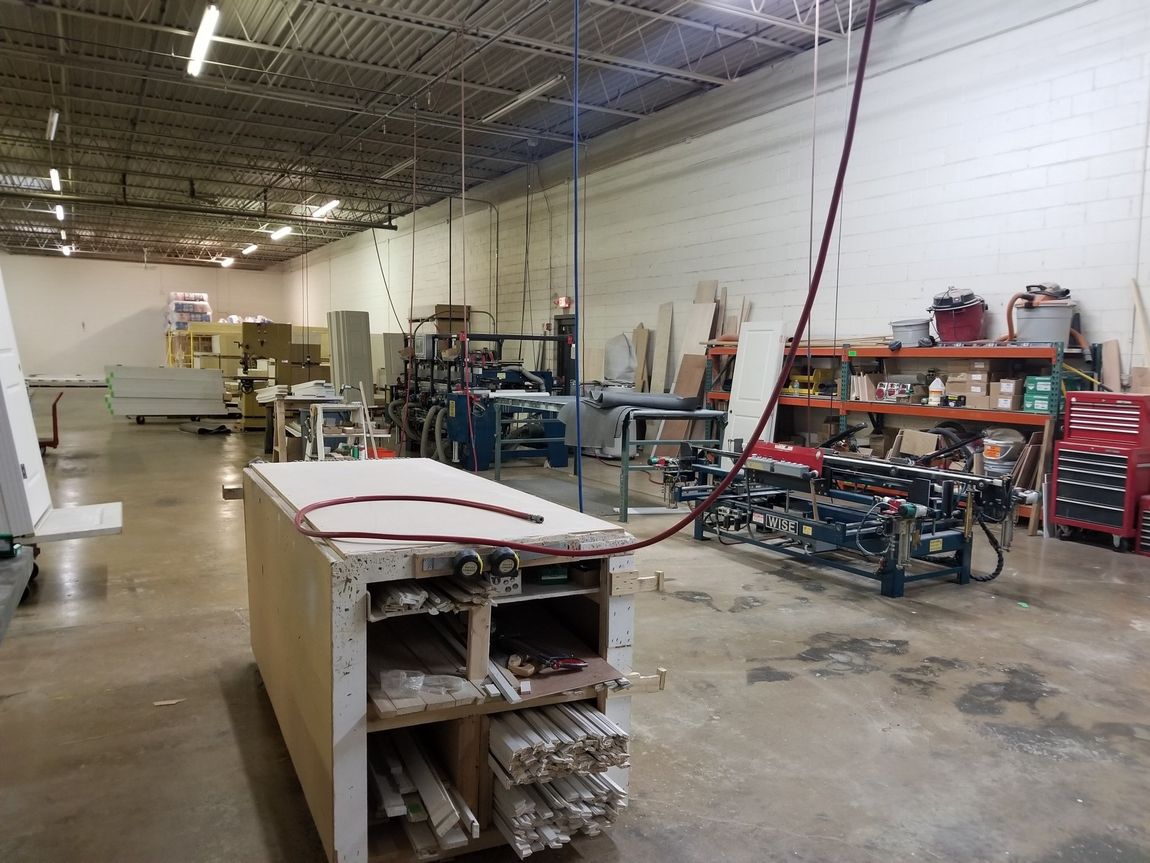 A look inside our door shop