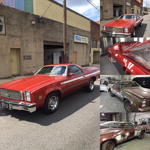 Red classic car — Auto Painting in Shreveport, LA