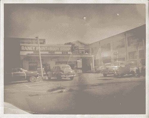Old picture of Raney Paint — Auto Painting in Shreveport, LA Old picture of Raney Paint — Auto Painting in Shreveport, LA