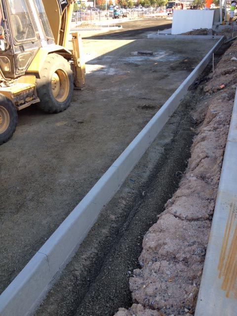 car park kerb