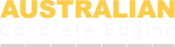 australian concrete edging logo