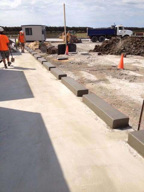 concrete car park