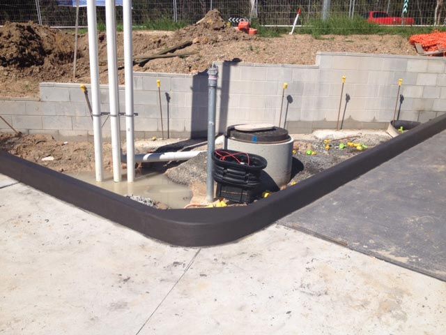 round concrete edge