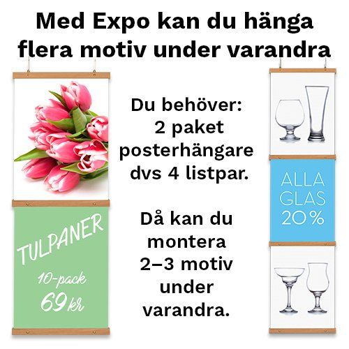Posterhängare Expo
