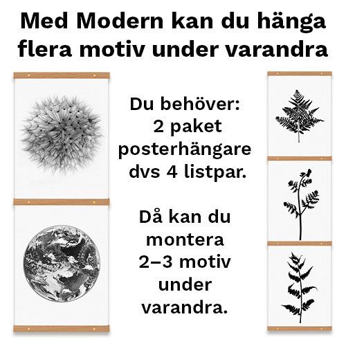 Posterhängare Modern