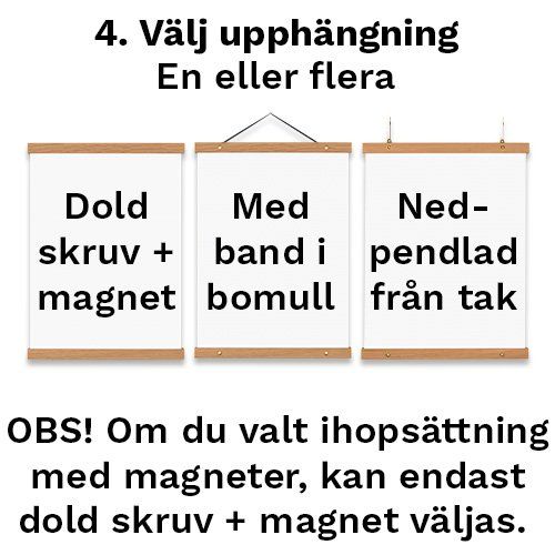 Posterhängare Special