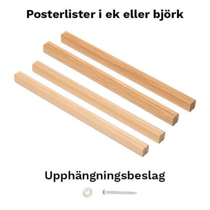 Posterhängare Classic innehåll i paket
