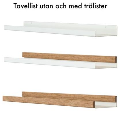 Tavellist innehåll i paket