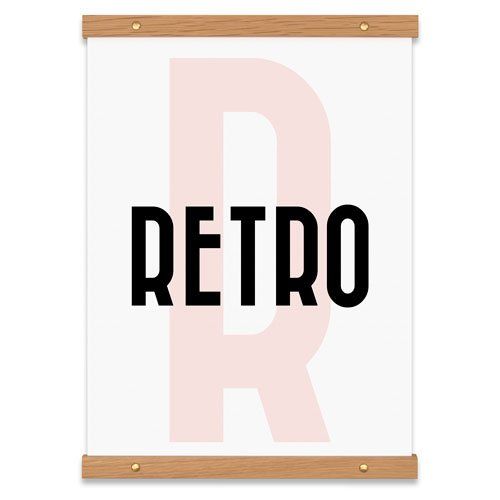 Posterhängare Retro