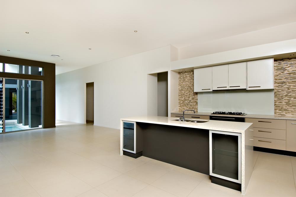 empty white room